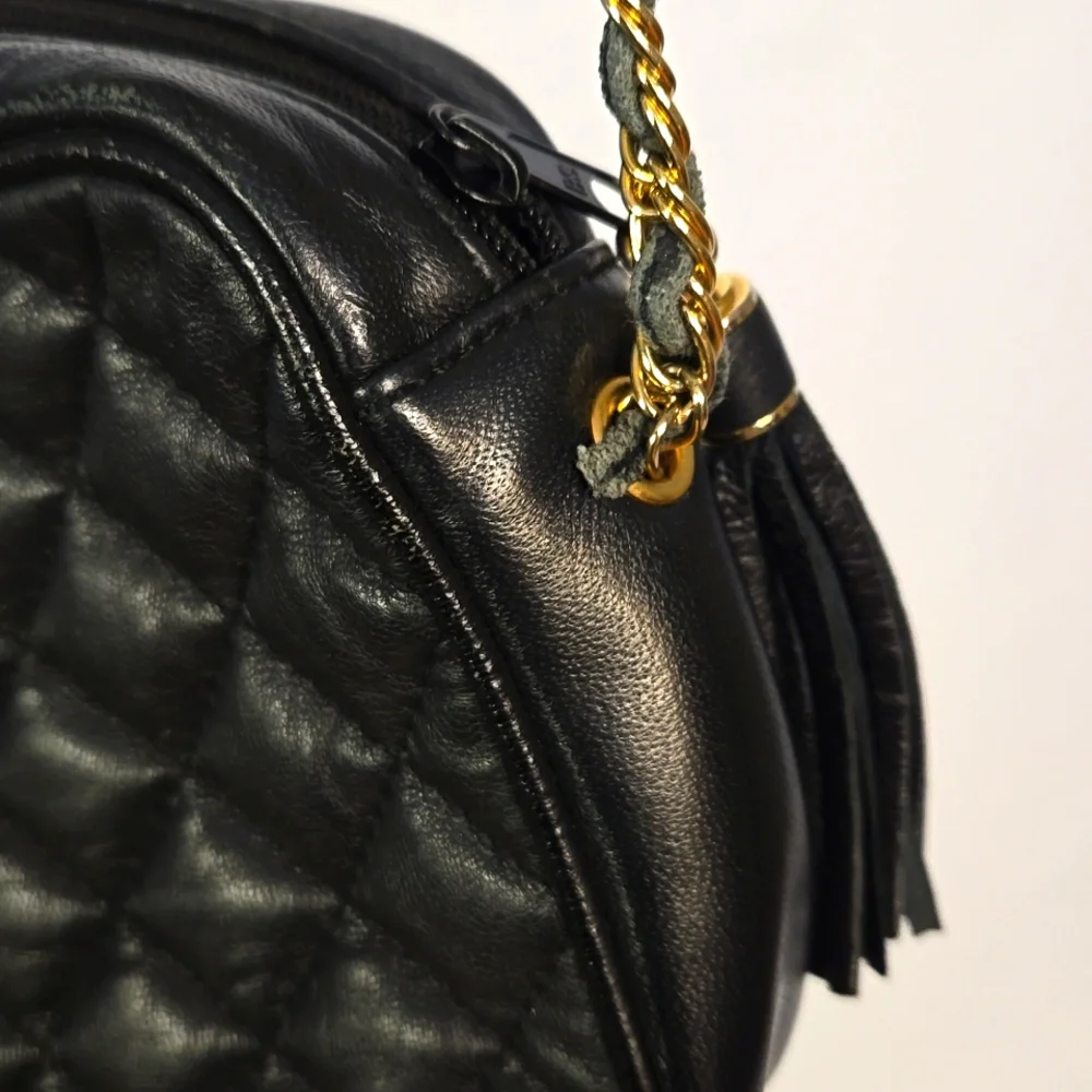 Leather Quilted Mini Bag - Picture 12 of 15